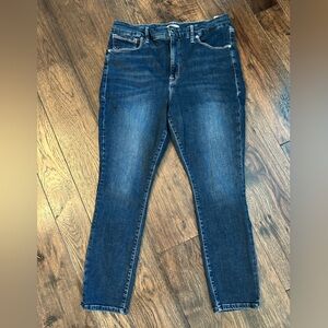 Good American Dark Blue Skinny Jeans